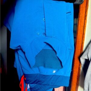 Royal blue Scrub Set